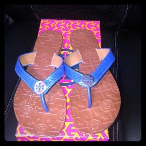 Tory Burch Thora flip flops/sandals size 8